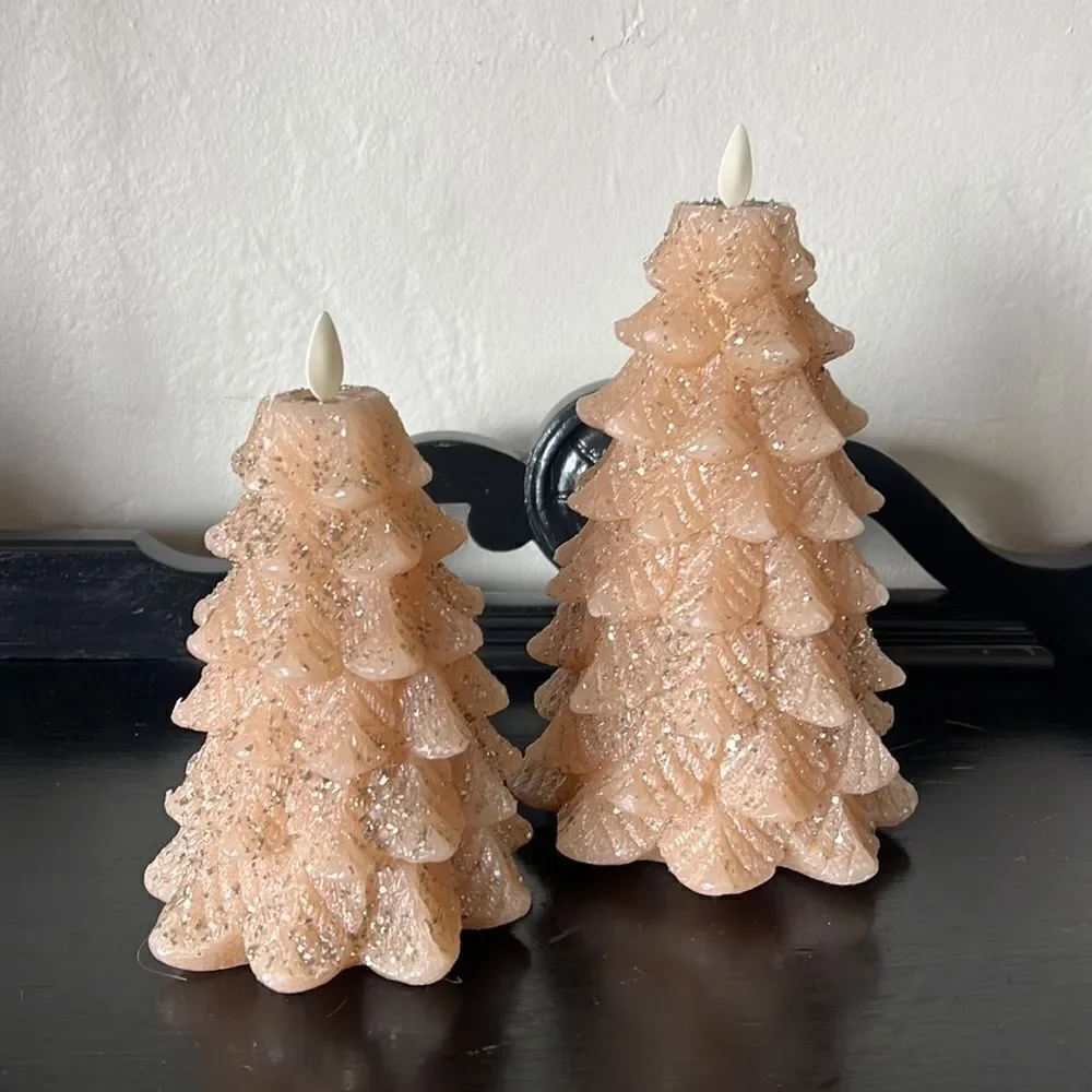 Pottery Barn Premium Flickering Flameless Trees